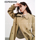 Red sleeves super good-looking windbreaker spring and autumn 2025 new women's loose drape double-breasted lapel atmospheric popular long coat khaki 038 XS