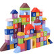 QZMedu108 Großkornbaumsblocks Spielzeug Holzstopfen für Jungen und Mädchen Fässer für Kinder für die frühe Bildung für Bildung von Kindern Geburtstagsgeschenke