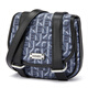 Kenzo Kenzo Takada Frauen Mini -Kurier Jacquard Umhängetasche Crossbody Bag Blue FB62SA702B01 76
