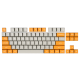 罗技（Logitech）K835有线机械键盘游戏电竞键盘84键电脑办公键盘个性pbt键帽送男友 K835青橙键帽版 单光 红轴