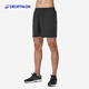 Decathlon shorts men's sports quick-drying pants aerobic loose training fitness running can be worn in all seasons 2432297 classic black-L