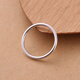 MuYou 999 solid silver ring for men and women, solid ring silver closed mouth silver jewelry, a birthday gift for your best friend and girlfriend, three lives and three generations model, size 8-25 (three) rings, please leave a message for the number.