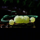 Jade can be guaranteed for 618 Hetian jade Pixiu bracelet Men and women jade Pixiu jade bracelet Blue and white jade Pixiu-women D1695i