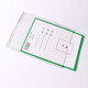 Dston Gold carving stationery photo frame Double-layer acrylic insert card slot card cover Promotional notification information column name Change photo frame job card 679 12.8*17.8cm