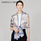 Chaneelr / Karith Shek Scarf 2025 New Mulberry Silk Fashion Women's Scarf Gauze Scarf Birthday