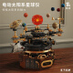 Compatible with Lego building block assembly Stem science experiment space rocket children's toys boys gift 6-12 years old electric rotating solar system/1098PCS