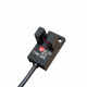 必先锋U槽型光电开关带线EE-SX670WR/671/SX672A/673/SX674/675/76/77WR EE-SX671WR NPN型 感应到灭指示灯 1米（标配现货）