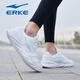 Hongxing Erke Sports Shoes New Summer Leather Running Shoes Breathable Waterproof Travel Shoes Black Light Casual Shoes Men's Erkebai 3291 41
