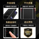 Demany Daymony Honor Magic7 Mobile Case Magic7 Pro Leather Magnetic Flip Cover Protection Case Honor Magic Serie Neue Full-inclusive-Geschäft Advanced Sensor Case Männer und Frauen Model Black (Real Leder Magnetic Flip Cover keine Antwort) + Film Honor Magic7