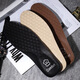Simei leather shoes insoles men's stable anti-slip insole shock absorbing insoles men's special insoles breathable sweat-absorbing and odor-proof insoles [Cowhide leather shoes insoles] brown (two pairs) breathable sweat-absorbing and odor-proof-43-44 (can be cut)