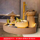 BAMBO de style japonais Fountain Fountain Balcon Decoration Indoor Affiche Affichage de poisson Pond Perme Paysage Paysage Aménagement paysage 9227