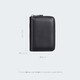 
Kangaroo Kraft Card Pack for Men's Bank Card Certificate Pack for Business Card Clip Anti-Demagnetization Large Capacity Business Multi-function Driver's License Case Black