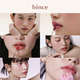 Hins Light Lock Color Nebel Blütenblatt Lipglaze Weiche Touch Feuchtigkeitsspendende Wasserleuchte Lippenstift Geschenk für Freundin Geburtstag LV002 Aprikosen Blütenblätter