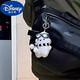 Disney (Disney) Ins Blush Pacha Hund niedliche Puppe Girl Heart School Tasche Anhänger Plüsch kreativer Puppen -Cartoon -Paar Geschenk kleiner Par + Schwimmbrillen + Schwarz -Weiß -Schal + Schlüsselbund
