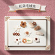 Dimanqi children's jewelry gift box set girl birthday princess jewelry toys milk coffee hair accessories 153 pieces New Year's gift