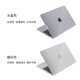 Pinyi anwendbar auf Apfel -Laptop -Schutzabdeckung Kristall transparentes MacBook Air13 Mattes Schutzabdeckung Kristallpulver (flach) retina13 (A1425/A1502)