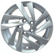 14 Zoll geeignet für Volkswagens neue Jetta-Räder Santana Polo VS3 neue Aluminium-Leichtmetallräder 14-Zoll K679-Polo Silber 10-Zoll 3,5J