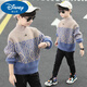 Disney cardigan children's clothing boys' sweater 2025 autumn and winter new children's pullover double-layer thickened mink velvet boys' beef brown (no plus/velvet) 140