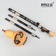 
The sound of silk and bamboo ebony inlaid with seven holes in adults professionally playing universal ethnic orchestral instrument C tune + [8 gifts]