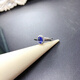 Luxurious natural tanzanite ring is noble and elegant, completely pure quality. Explosive sparkling 925 silver fine inlaid supports testing. Natural tanzanite ring is noble, elegant and completely pure product.