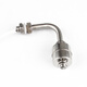 Alta temperatura 304 Switch de flotador solo de acero de acero inoxidable Nivel de nivel de agua Nivel de aceite Controlador Sensor pequeño YH12210 304 Temperatura ambiente Baja presión 0-110V