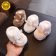 G.Duckkids Little Yellow Duck Baby Baby Cotton Shoes de algodón 0-1 años más zapatos calientes engrosados ​​de terciopelo para hombres y mujeres de 6 a 12 meses sin perder zapatos Little Algody Sheep-White más terciopelo en espesas, sin perder zapatos de 11 cm de tela, adecuada durante aproximadamente 0-6 meses