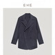 Ehe Herrenkleidung, neuer Stil hellblau, doppeltes, warmes klassisches Wollmantel, Herrenjacke, hellblau xl
