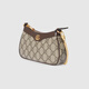 GUCCI Gucci Ophidia Series Mini Handbag Gift Beige and Ebony One Size