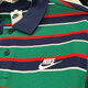 
Nike (NIKE) short-sleeved men's summer new sportswear lapel POLO shirt knitted breathable sports T-shirt FN3897-010 FN3897-410/blue and green stripes M