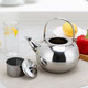 Antis 304 stainless steel rice wine hot wine pot warmer wine pot household wine boiler wine warmer wine hot pot heating old-fashioned nostalgic thickened gold 20cm (for 8-12 people)