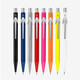CARAN d'ACHE automatic pencil imported pencil anti-broken core design Drawing pencil 844 white Swiss cardad
