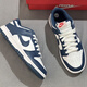 耐克（NIKE）男鞋2025新款夏季Dunk Low低帮板鞋运动鞋轻便舒适透气休闲鞋 DD1391-400蓝色 41