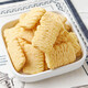 Panpan, cubes de poulet à saveur de blé, pack cadeau de collations décontractées, thé de l'après-midi de nourriture soufflée, 60gfrous