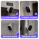 Shenmou Door Door Supillance Corridor Camera Plug-монитор беспроводной Wi-Fi Home Security Зарядка аккумуляторных батареи на открытом воздухе с высокой четкой мобильный телефон удаленное антикрат без удара BC22 White Camera + 32G Card [Classic Model] 1080p HD BC22