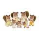 [90% new] Sylvanian families Japanese version of Sylvanian babies Playing house girls toys and doll set Birthday gifts for children