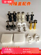 
Nooyalan (NUOYALAN) Nooyalan suitable toilet toilet toilet cover screws Fixing parts Rubber expansion nut Black M1283 model 2 pieces