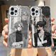 Lei Shengku Identité cinquième personnage pêcheur Red Lady Prisoner Fan Phone Mobile Phone Case applicable à OPPORO9 / 8SE REAL SEFIVOY76 Angel Eye Transparent Shell-Reporter-L12128 Honor Autres modèles