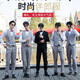 Xinzhizhan best man costume brother group clothing men's three-piece shirt men's clothing wedding dress gray vest + gray pants + shirt + bow tie 3XL