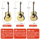 
Yamaha (YAMAHA) LL16/LL6/LS16 full single folk guitar electric box LL series ARE single board electric box guitar LL16D-ARE NT丨wood color luxury version 丨full single