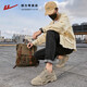 
Huili men's shoes labor protection shoes spring and summer new Martin boots travel outdoor mountaineering sports casual workwear shoes men 1238-Khaki 40