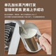 柏翠（petrus）PE3899意式咖啡机家商用全半自动研磨一体机小型浓缩奶泡机双泵 PE3899 星光海盐白