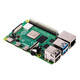 YahBoom Raspberry Pi Raspberry Pi 4B 4th generation Linux computer AI development board python programming kit Pi5 classic basic package Pi 4B/8GB
