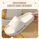 QYCKABY slippers for women, all seasons, home, indoor and outdoor wear, EVA non-slip wear-resistant bathroom couple sandals for men, pink 38-39 suitable for 37-38
