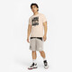Nike (Nike) Vêtements masculins, nouvel imprimé à cou rond, course en vrac, T-shirt à manches courtes à manches courtes, FD1351-100 FJ2349-838 M