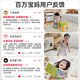 Beityos婴儿爬爬垫折叠爬行垫XPE地垫0-6个月-1岁新生儿宝宝防摔2cm加厚 泡泡鲨鱼180*200*2cm+手提袋 简约北欧风环保XPE爬行垫