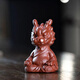 Yixing purple sand fortune dragon tea pet ornaments handmade raw ore Dahongpao toy decoration creative tea ceremony tea set gifts purple sand fortune dragon tea pet