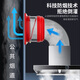 Submarine range hood check valve, flue valve, kitchen check valve, smoke valve check valve, bathroom one-way valve, anti-backflow, newly upgraded window kitchen check valve (single)