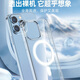 True Guard [Transparent Magnetic] Applicable to Apple 16pro mobile phone case iPhone 16pro protective case ultra-thin ultra-light anti-fall and sweat-proof fashionable simple soft shell transparent