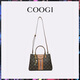COOGI bag women's bag light luxury brand hand-held tote bag women's crossbody bag Valentine's day birthday gift to girlfriend wife coffee color direct delivery Kyokura