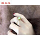 Haoying 2023 Nanyang Gold Pearl Ring 925 Silver Plated 18K Gold Perfect Round Flawless Pearl Ring Pearl Ring Bead Diameter 12mm